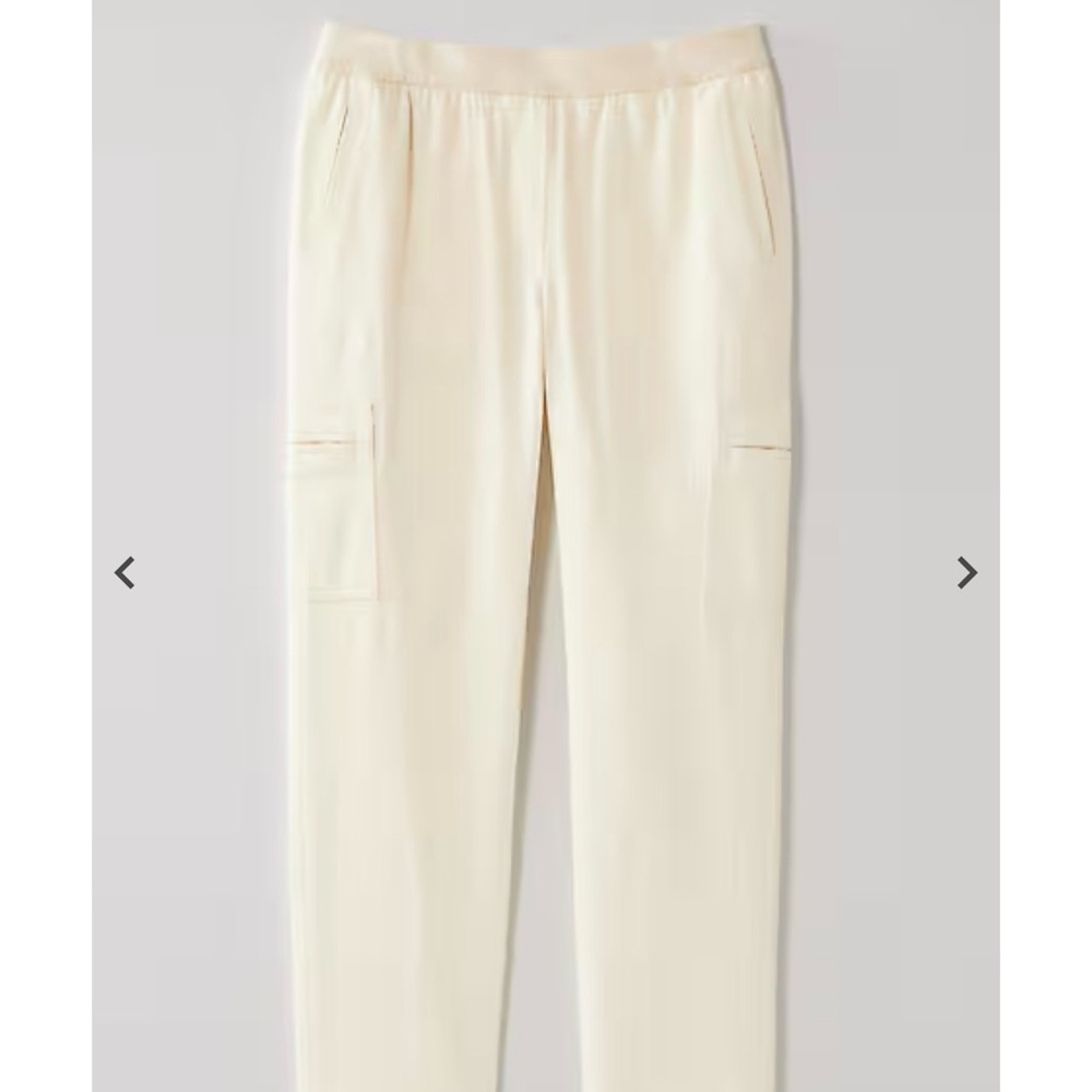 J. Jill Twill Knit-Waist Slim-Leg Pants